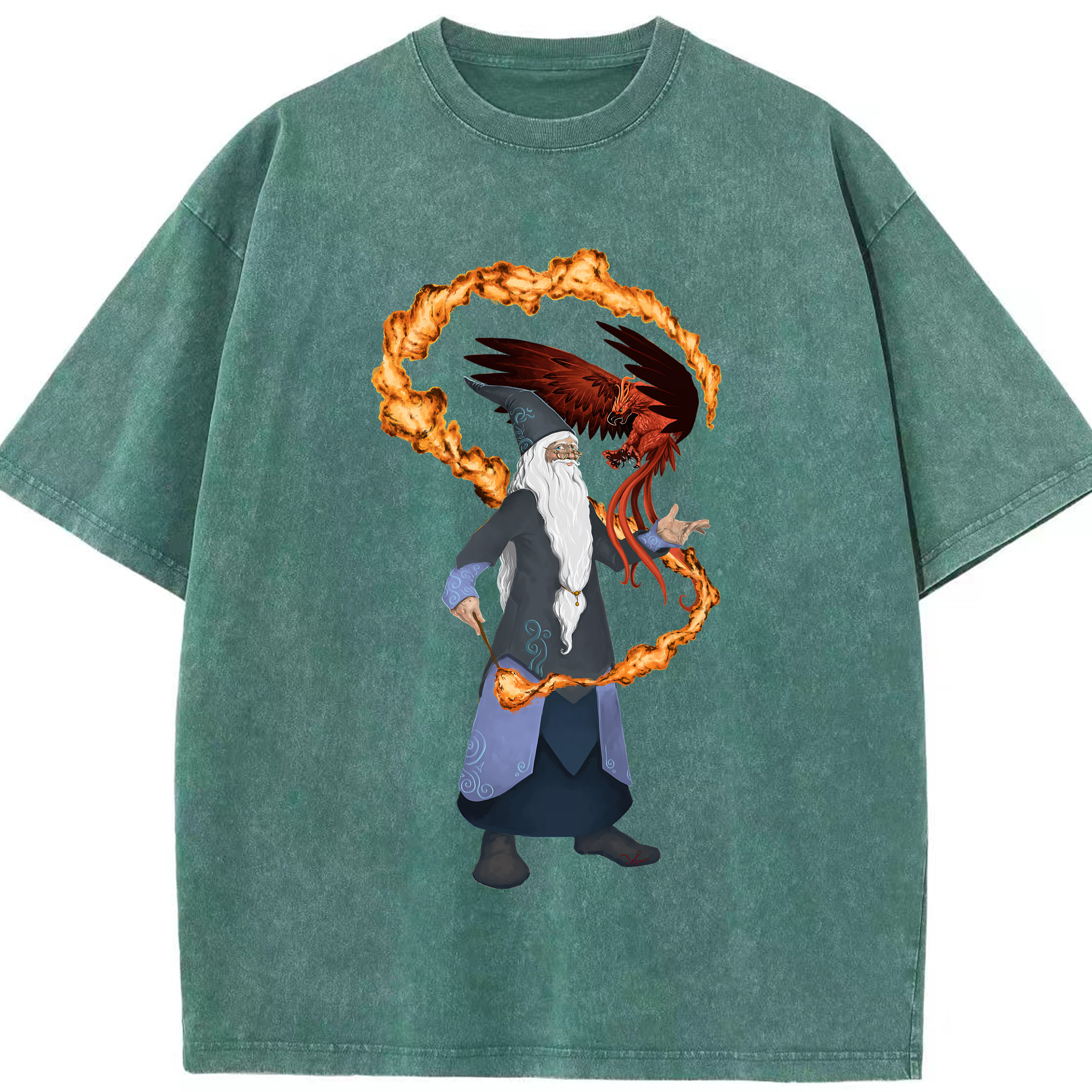 （画像用） Harry Potter ハリー・ポッターシリーズ 綿100% ヴィンテージ風 半袖Tシャツ（フロントプリント）